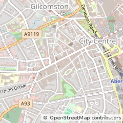 Map of Aberdeen