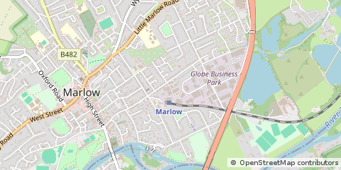 Map of Marlow
