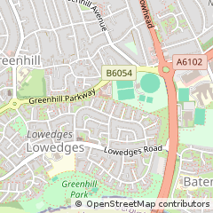Map of Sheffield
