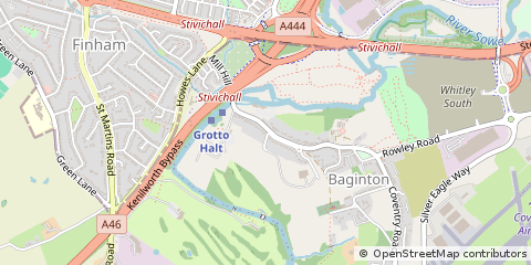 Map of Coventry