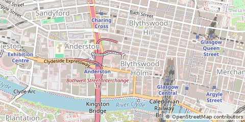 Map of Glasgow