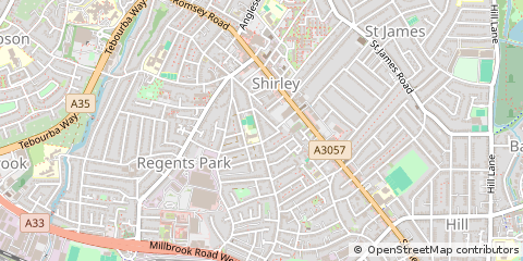 Map of Southampton