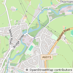Map of High Peak, Derbyshire