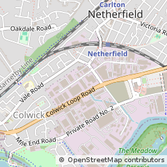 Map of Nottingham
