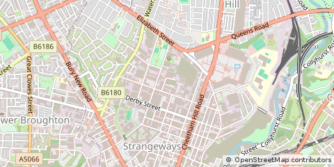 Map of Manchester