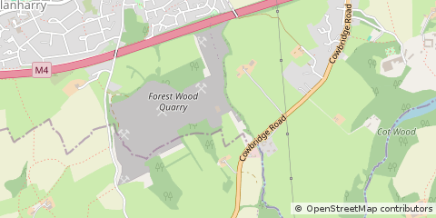 Map of Rhondda Cynon Taff