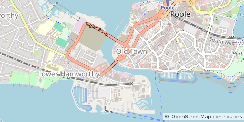 Map of Poole