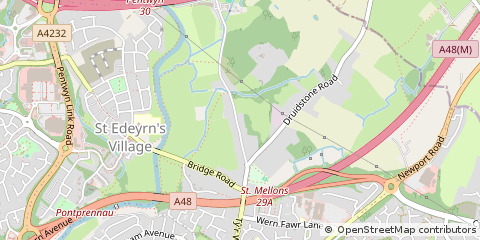 Map of OLD ST Mellons