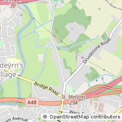 Map of OLD ST Mellons