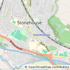 Map of Stonehouse, Gloucestershire