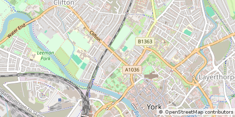 Map of York