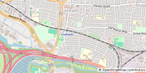 Map of Portsmouth, Hampshire