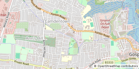 Map of Gosport