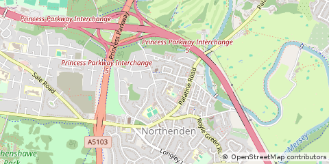 Map of Manchester