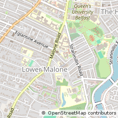 Map of Belfast