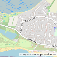 Map of Hayling Island, Hampshire