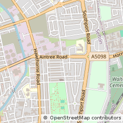 Map of Liverpool, Merseyside