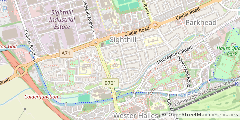 Map of Edinburgh