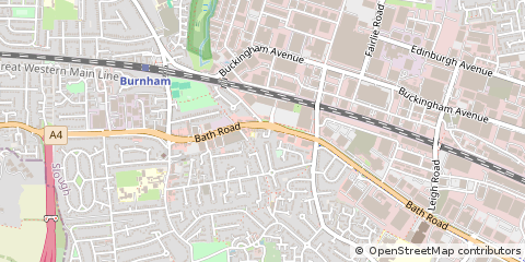 Map of Slough