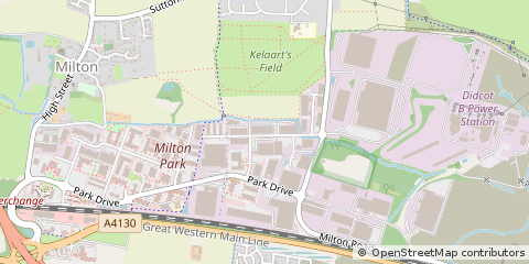Map of Abingdon, Oxfordshire