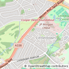 Map of Bournemouth