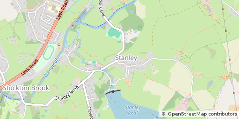 Map of Stoke-on-Trent