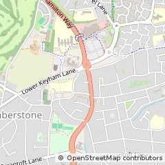 Map of Leicester, Leicestershire
