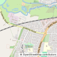 Map of Leicester
