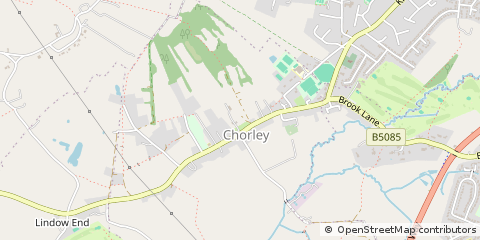 Map of Alderley Edge