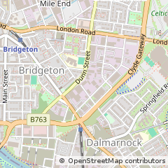 Map of Glasgow