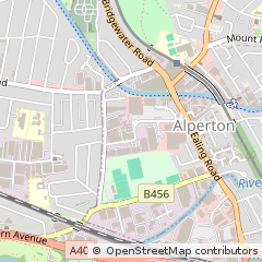 Map of Wembley, Middx