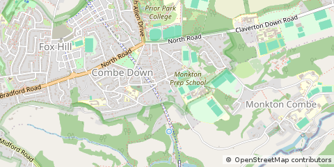 Map of Bath