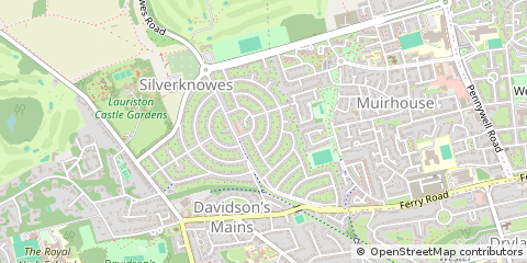Map of Edinburgh