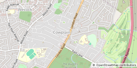 Map of Waterlooville