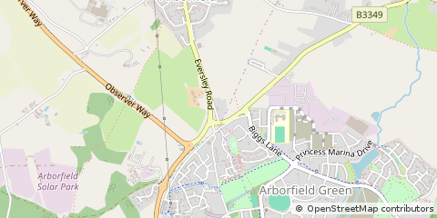 Map of Reading, Berkshire
