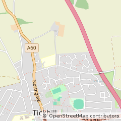 Map of Doncaster
