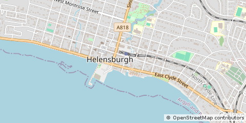 Map of Helensburgh