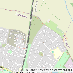 Map of Rotherham