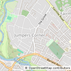 Map of Christchurch, Dorset