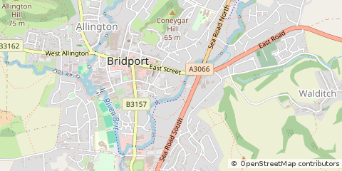 Map of Bridport