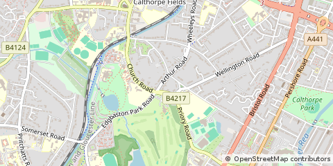 Map of Birmingham