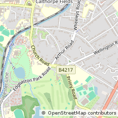 Map of Birmingham