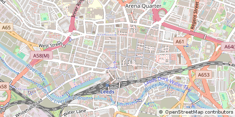 Map of Leeds