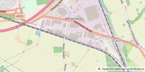 Map of Cheshire