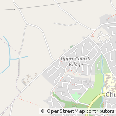 Map of Pontypridd