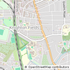 Map of Leicester
