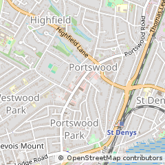 Map of Southampton