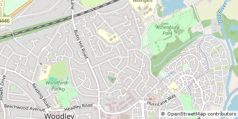 Map of Reading