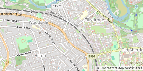 Map of Aberdeen