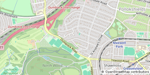 Map of Glasgow
